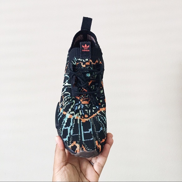 Adidas NMD R1 PK Glitch Black - Picture 4 of 7